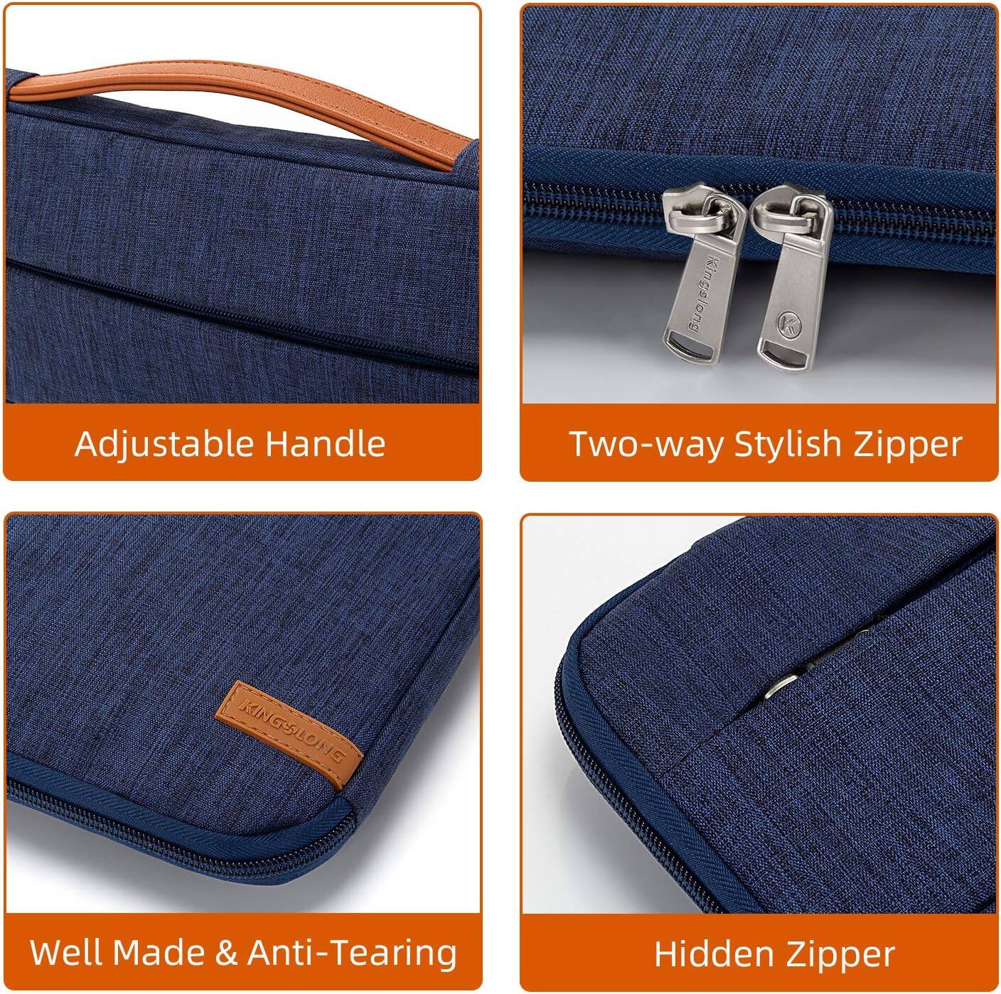 - Adjustable Handle
- Two-way Stylish Zipper
- Well Made & Anti-Tearing
- Hidden Zipper
