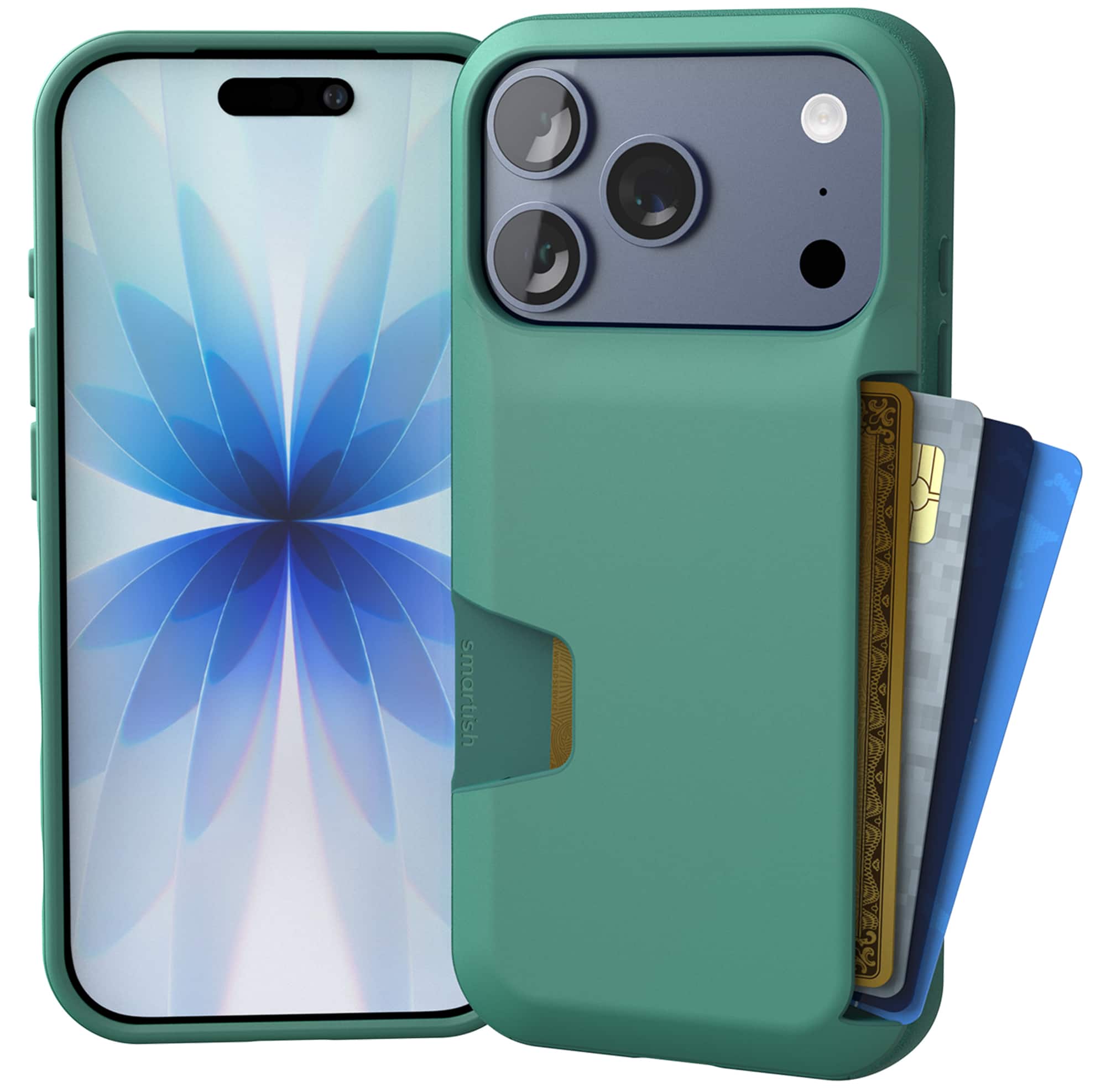 Smartish - iPhone 17 Pro Wallet Case - Wallet Slayer Vol 1 - Slim Grip Card Holder Cover - So Jaded