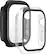 Alt View 13. Insignia™ - Bumper with Glass Screen Protector for Apple Watch 46mm - Black and Clear.