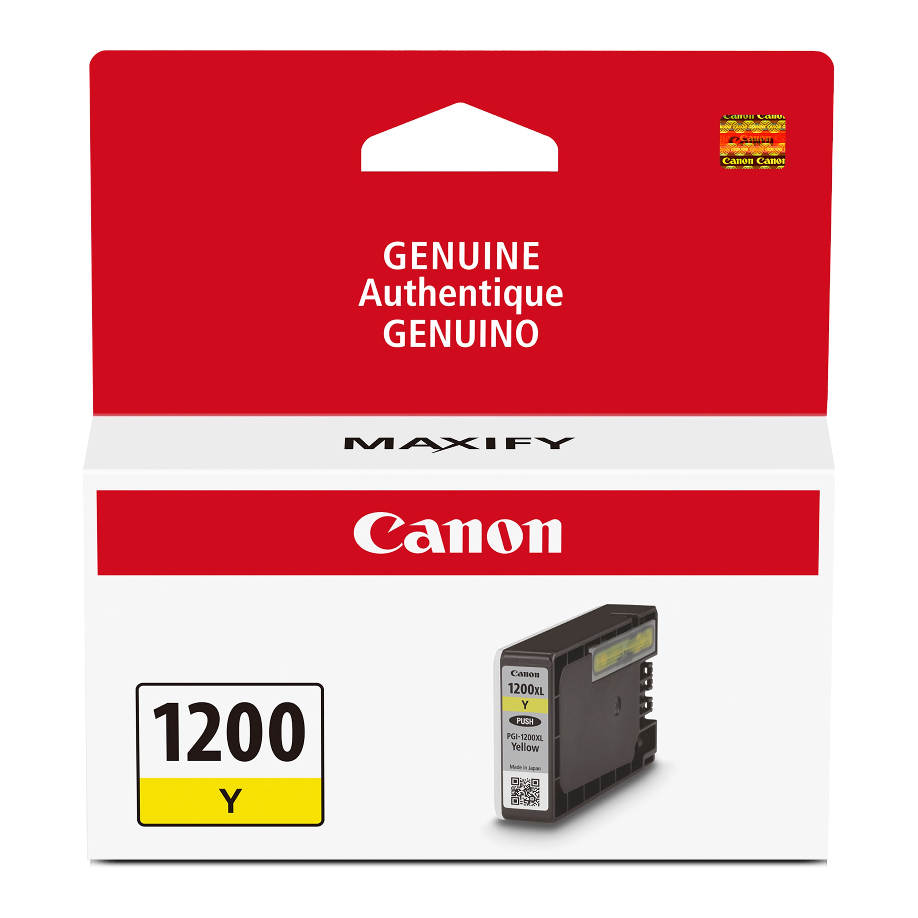 Photos - Printer Canon  PGI-1200 Ink Cartridge - Yellow 9234B001 