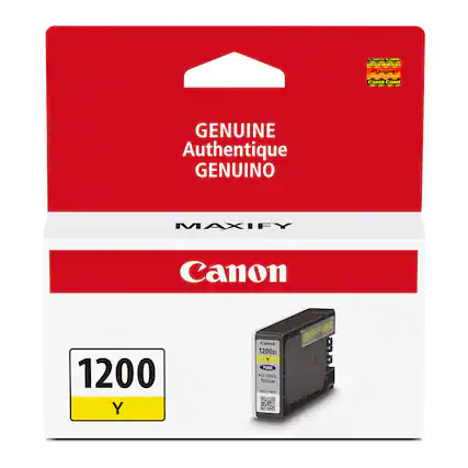- ON - I
Canon amor GENUINE Authentique GENUINO MAXIFY Canon 1200 Y CAnOE 1200XL Y PUSH PG-1200KL Yellow