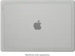 Incase - Edge Hard Shell Case for MacBook Pro 16-inch M3 2023 and M4 2024 - Clear - Front_Zoom