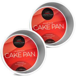 Last Confection - Round Aluminum Cake Pan Sets - Silver