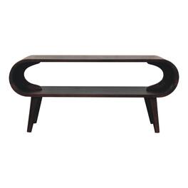 Artisan Furniture - Solid Wood Amaya Light Walnut Coffee Table - Brown