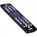 Alt View 12. TERK - Rechargeable 4-Device Backlit Universal Remote - Black.