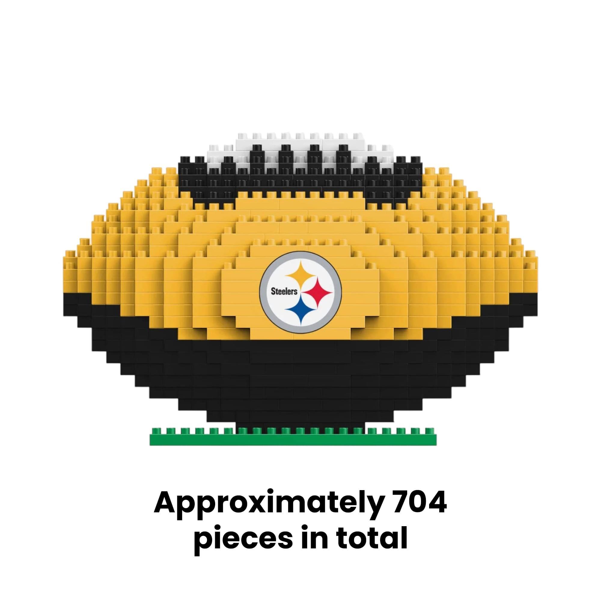 Steelers  
Approximately 704 pieces in total
