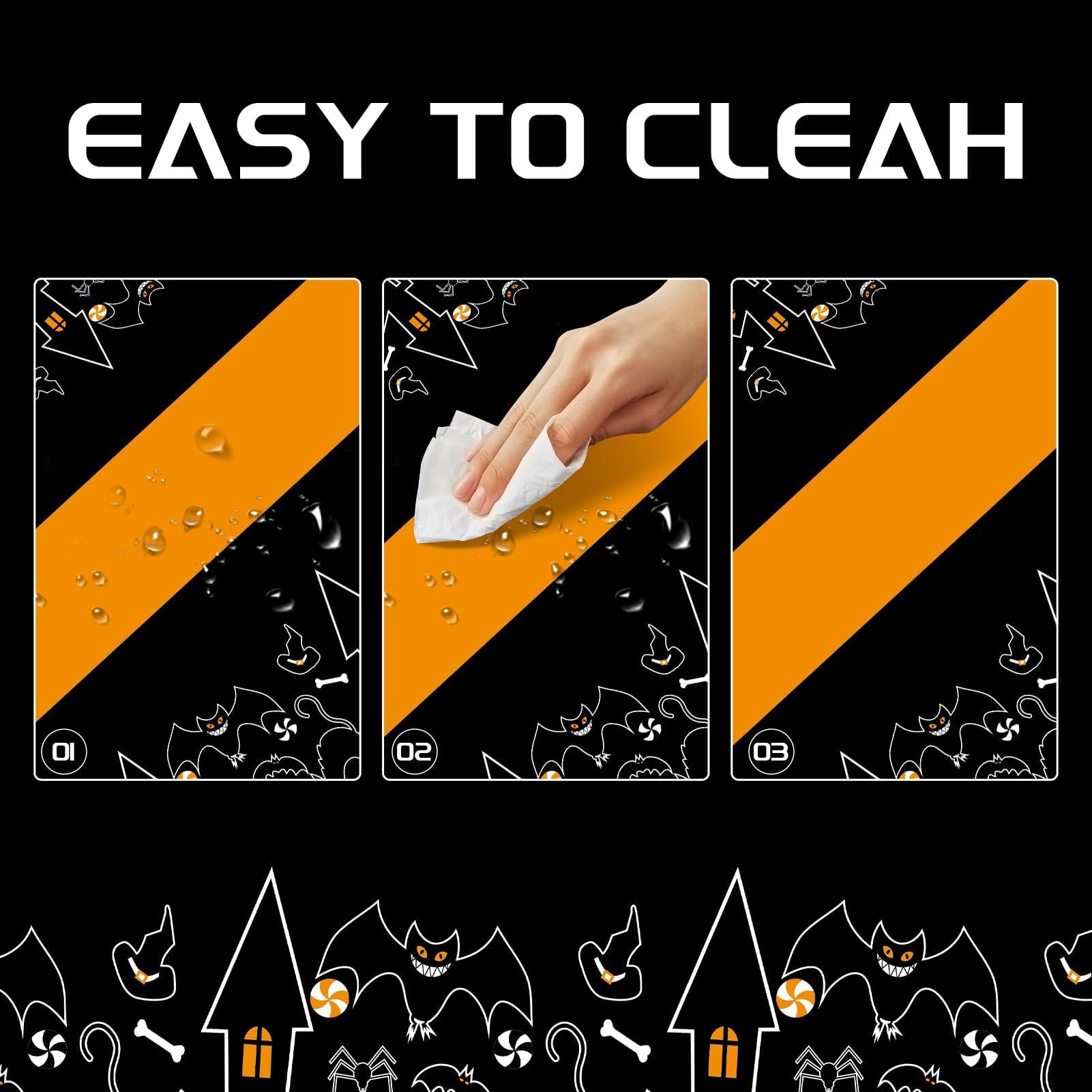 EASY TO CLEAN