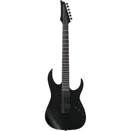 Ibanez - RG Iron Label Series RGRTB621 Electric Guitar, Black Flat