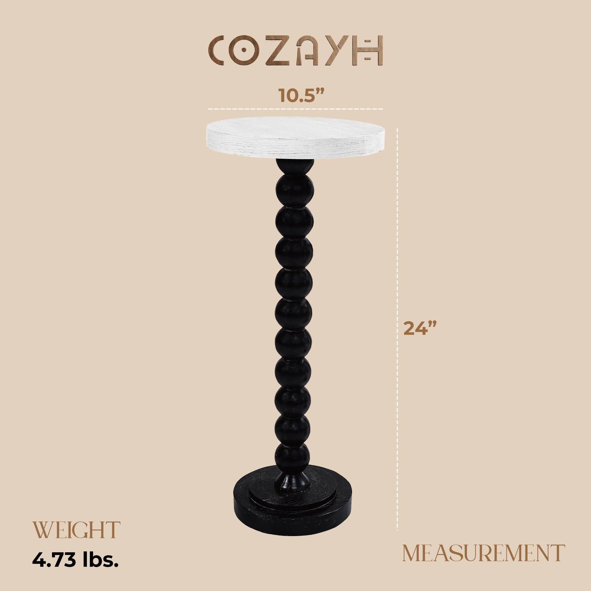 COZAYH  
10.5"  
24"  
WEIGHT 4.73 lbs.  
MEASUREMENT