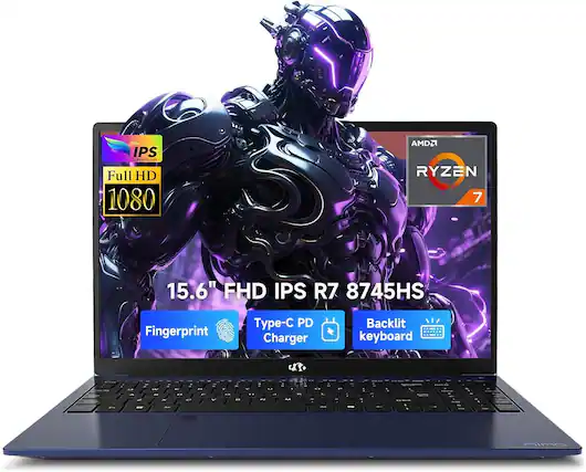 IPS SIE CLEAR Full HD 1080
AMD Ryzen 7 15.6" FHD IPS R7 8745HS
Fingerprint
PD Charger
Backlit keyboard