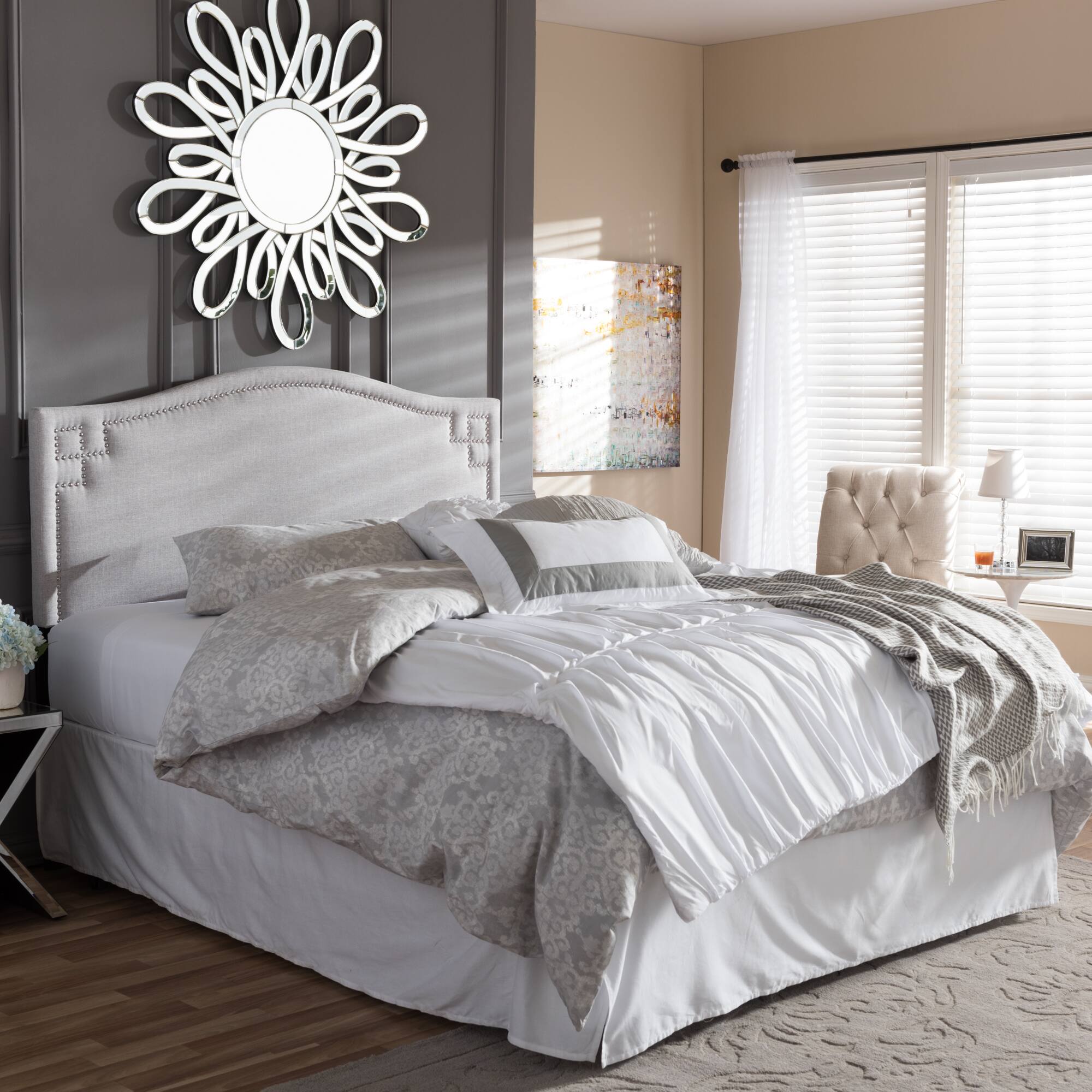 Baxton Studio Aubrey Modern and Contemporary Fabric