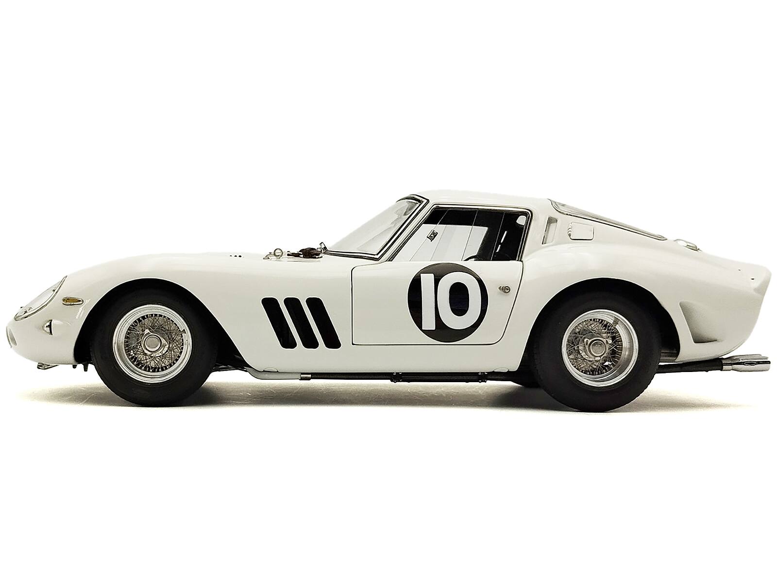 Alt View 2. CMC - Ferrari 250 GTO #10 Graham Hill 2nd Place "Tourist Trophy - Goodwood" (1962) Ltd Ed to 2200 pcs 1/18 Model Car by CMC.