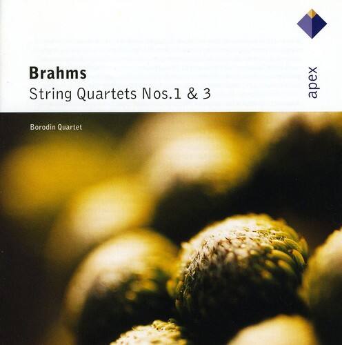 Brahms  
String Quartets Nos. 1 & 3  

Borodin Quartet  

apex
