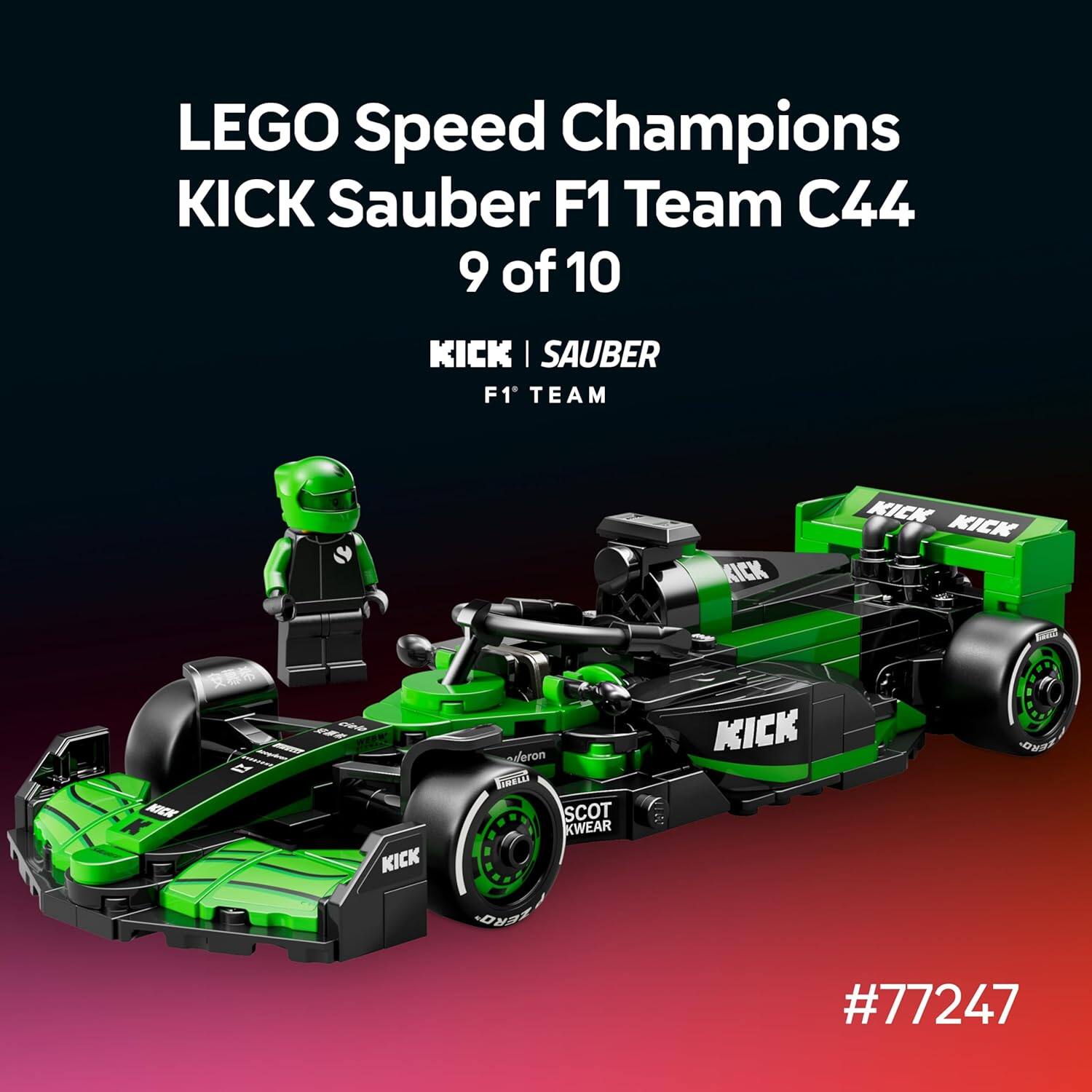 LEGO Speed Champions: Ultimate Formula 1 Collector's Pack Contains