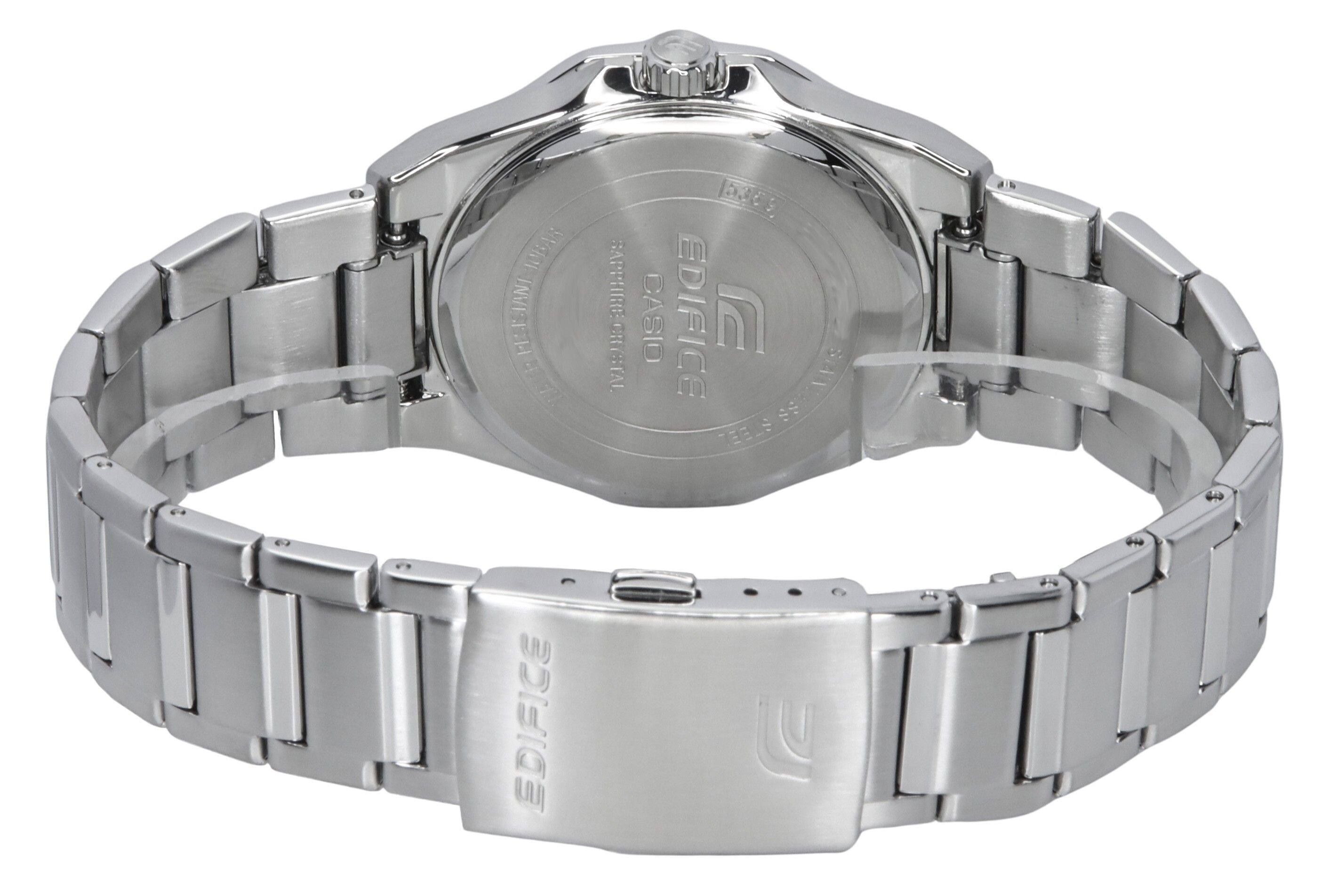 Casio EDIFICE Quartz EFR S108D 2A Mens Watch Sapphire Crystal