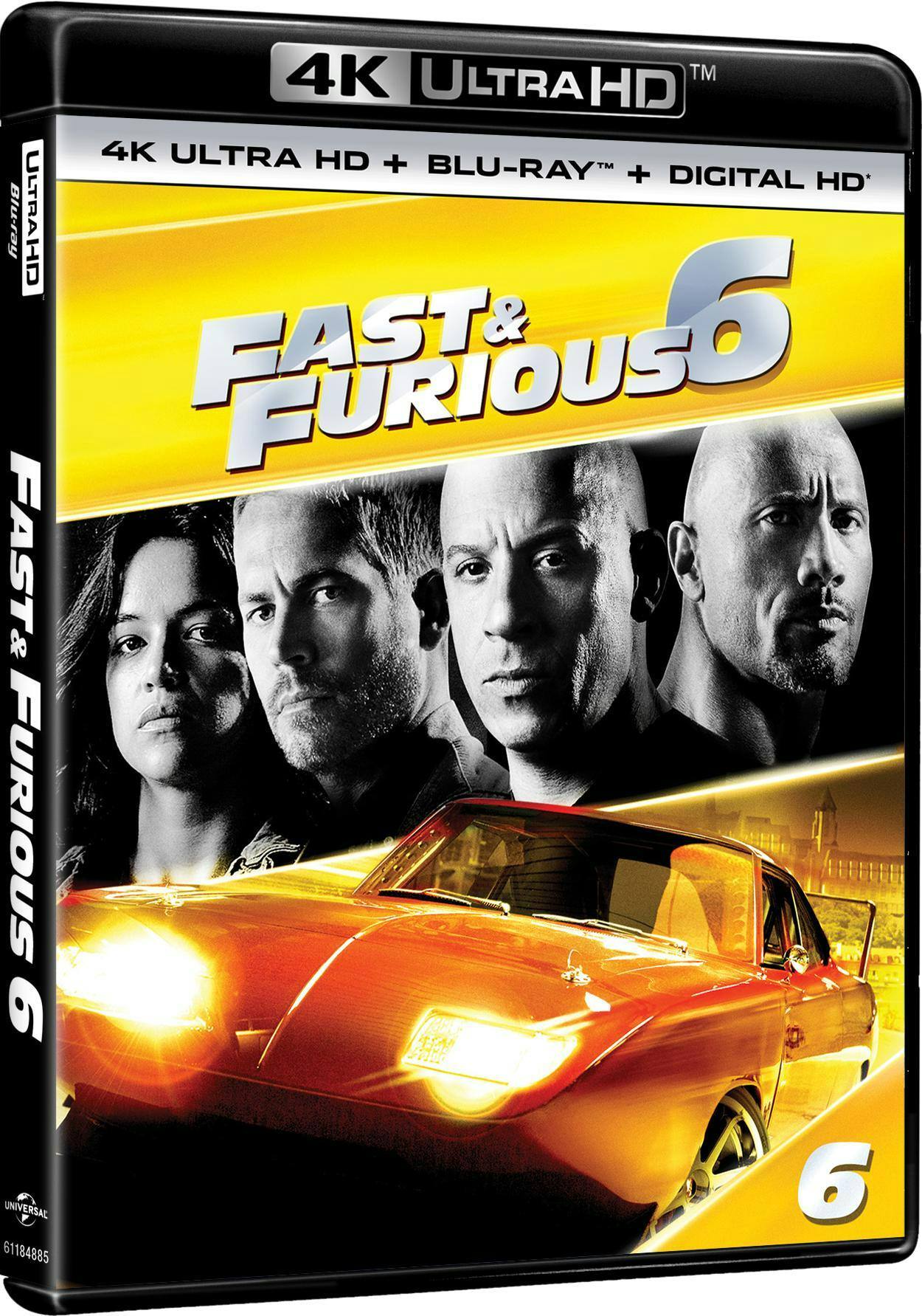 Angle. Fast & Furious 6   - 4K Blu-Ray.
