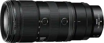 NIKKOR Z 70 200mm f/2.8 VR S II Telephoto Zoom Lens for Nikon Z NIKKOR Z 70 200mm f/2.8 VR S II Telephoto Zoom Lens for Nikon Z