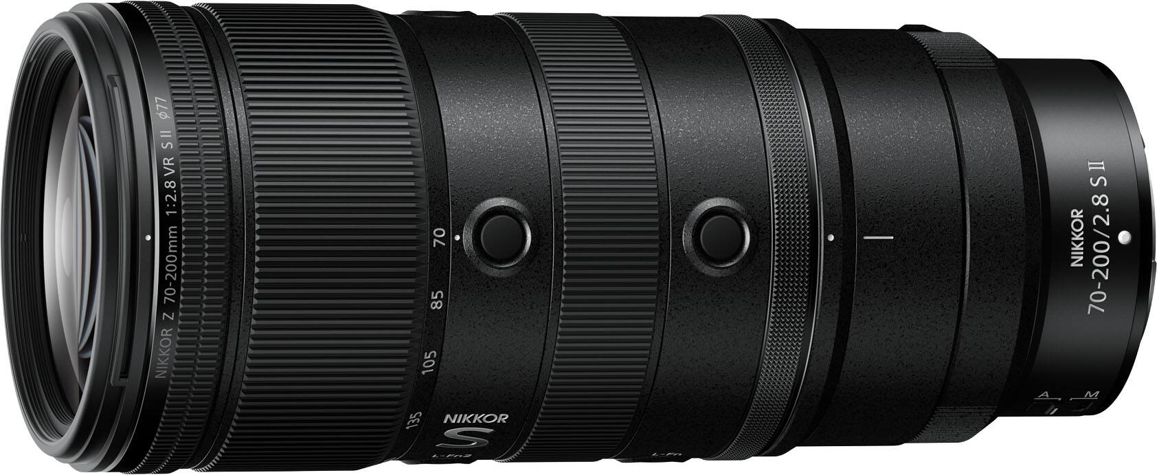 70-200mm f/2.8 VR S II  
NIKKOR  
70-200/2.8  
NIKKOR S II  
NIKKOR S  
NIKKOR S II