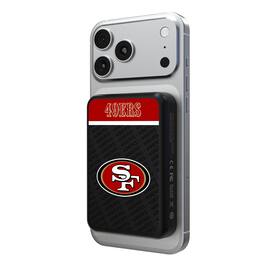 Keyscaper - San Francisco 49ers Endzone Plus Wireless Power Bank - Multicolor