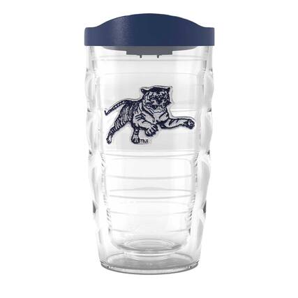 Front. Tervis - Jackson State Tigers 10oz. Emblem Wavy Tumbler - Multicolor.