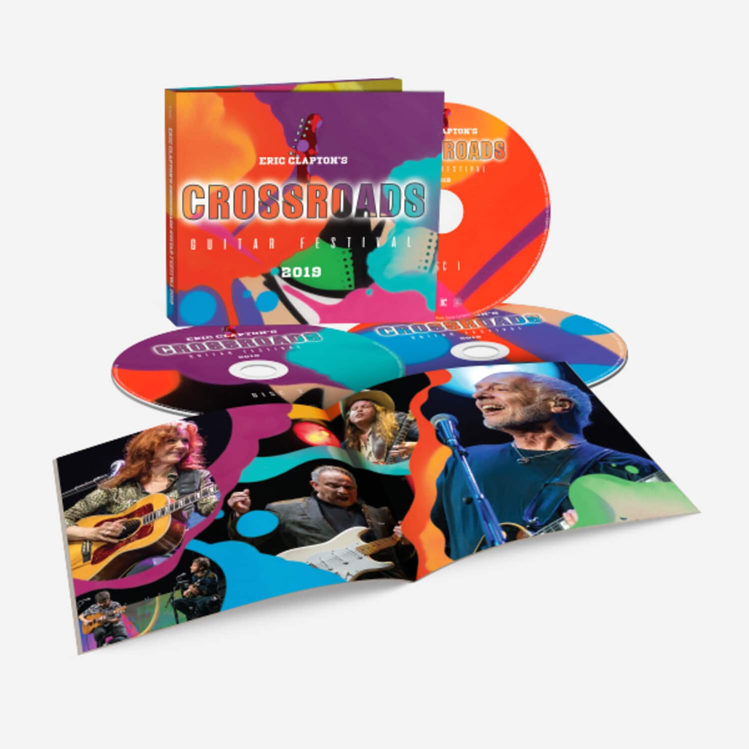 Eric Clapton - Eric Clapton's Crossroads Guitar Festival 2019  - COMPACT DISCS