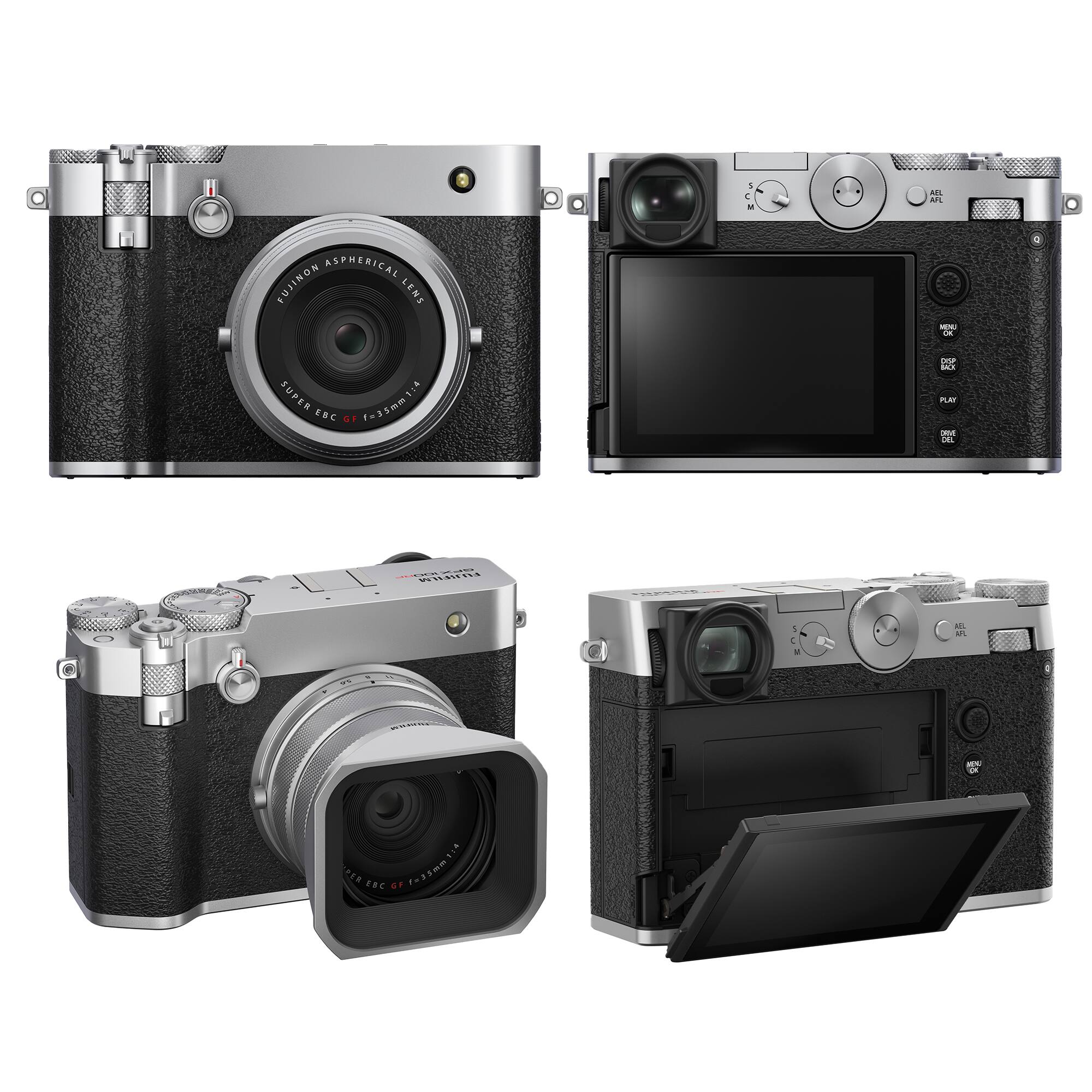 FUJINON ASPHERICAL LENS  
SUPER EBC GF1 35mm 1:4  
DEL B0Cd  
WI PER FAC  
fossimmTik