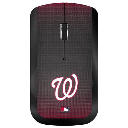 Front. Keyscaper - Washington Nationals Wireless USB Computer Mouse - Black.