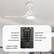 FAN ON/OFF
Fan Speed +
Fan Speed -
Forward/Reverse
Light ON/OFF
Warm Light
Warm White Light
White Light
CR2032 3V Battery For Switch
