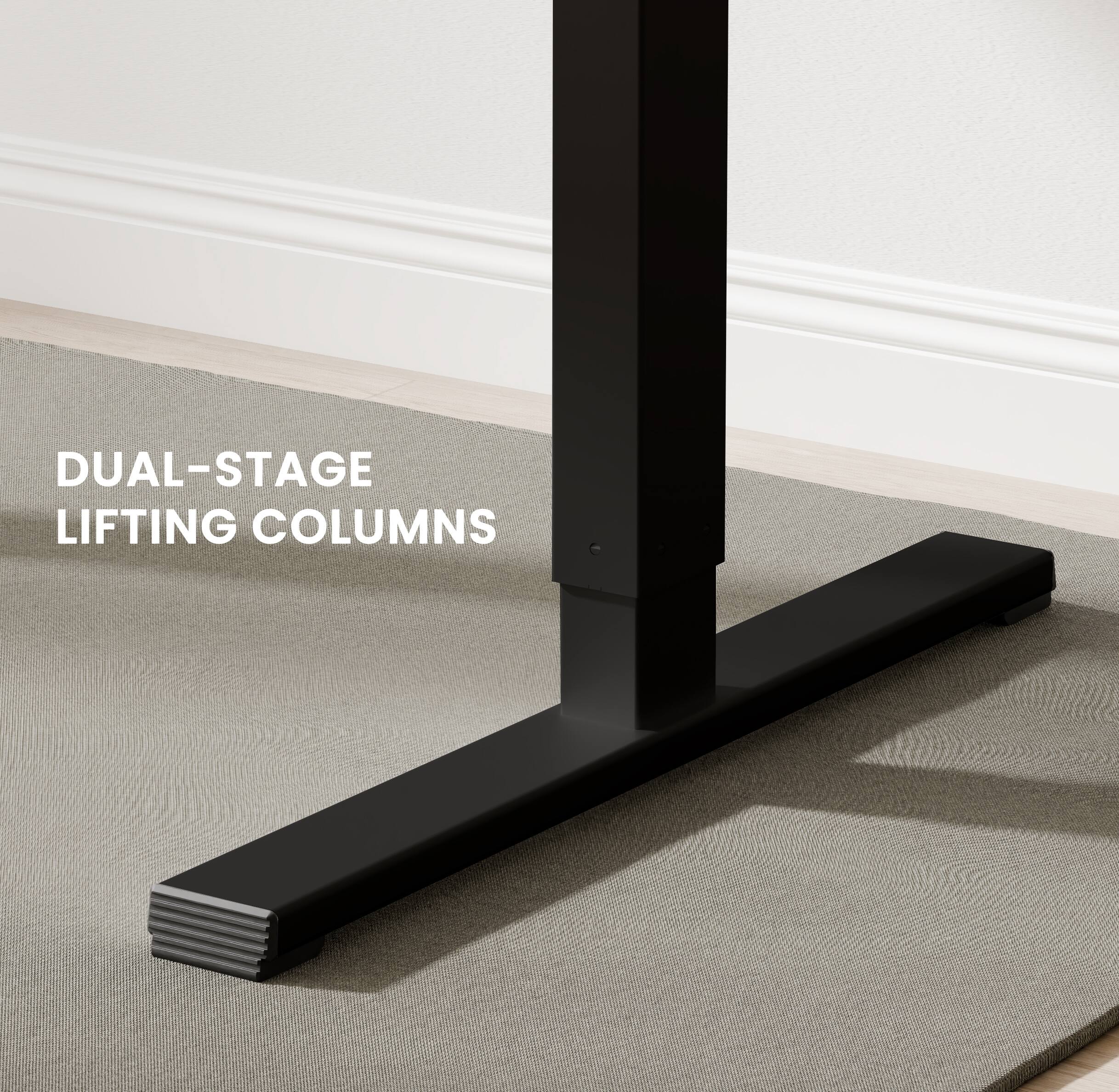 DUAL-STAGE LIFTING COLUMNS