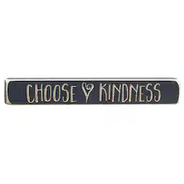 BreeBe - Choose Kindness Engraved Block 12" - Multi