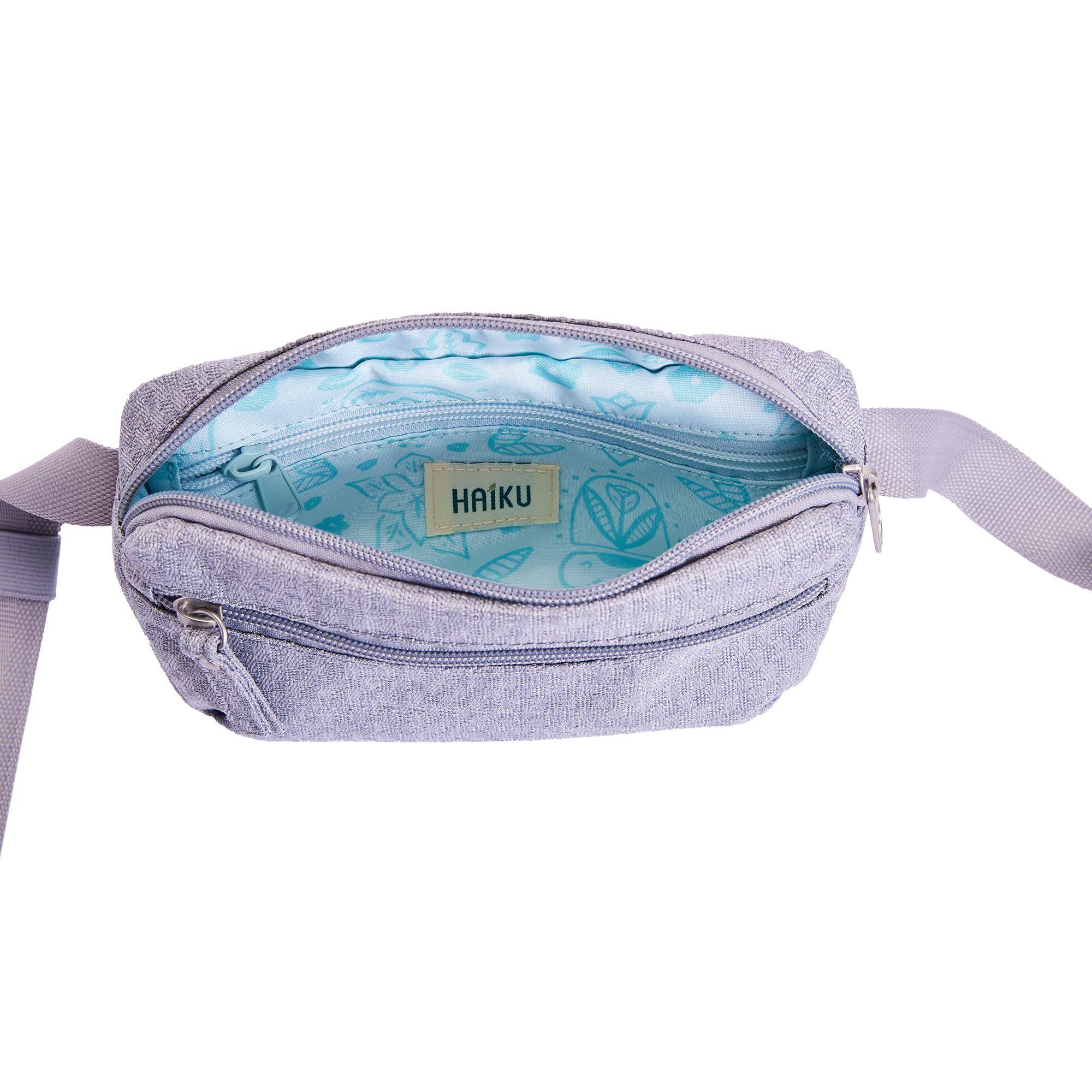 Back. Haiku - Haiku Hopper waistpack or crossbody sling - Stone Gray.