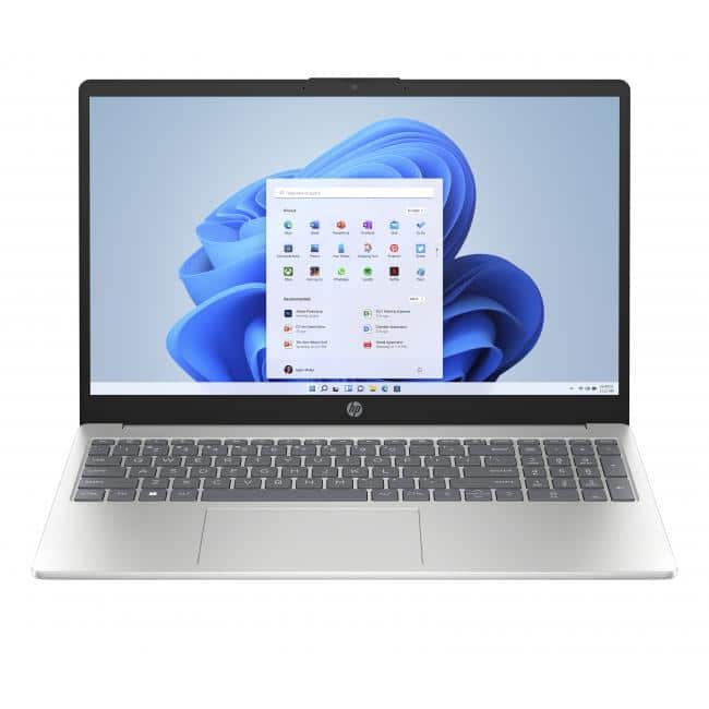HP - 15.6" HD Notebook Intel Core i3-N305 8GB RAM 256GB SSD Intel Core i3-N305 Octa-core - 15.6" 1366x768 - Natural Silver