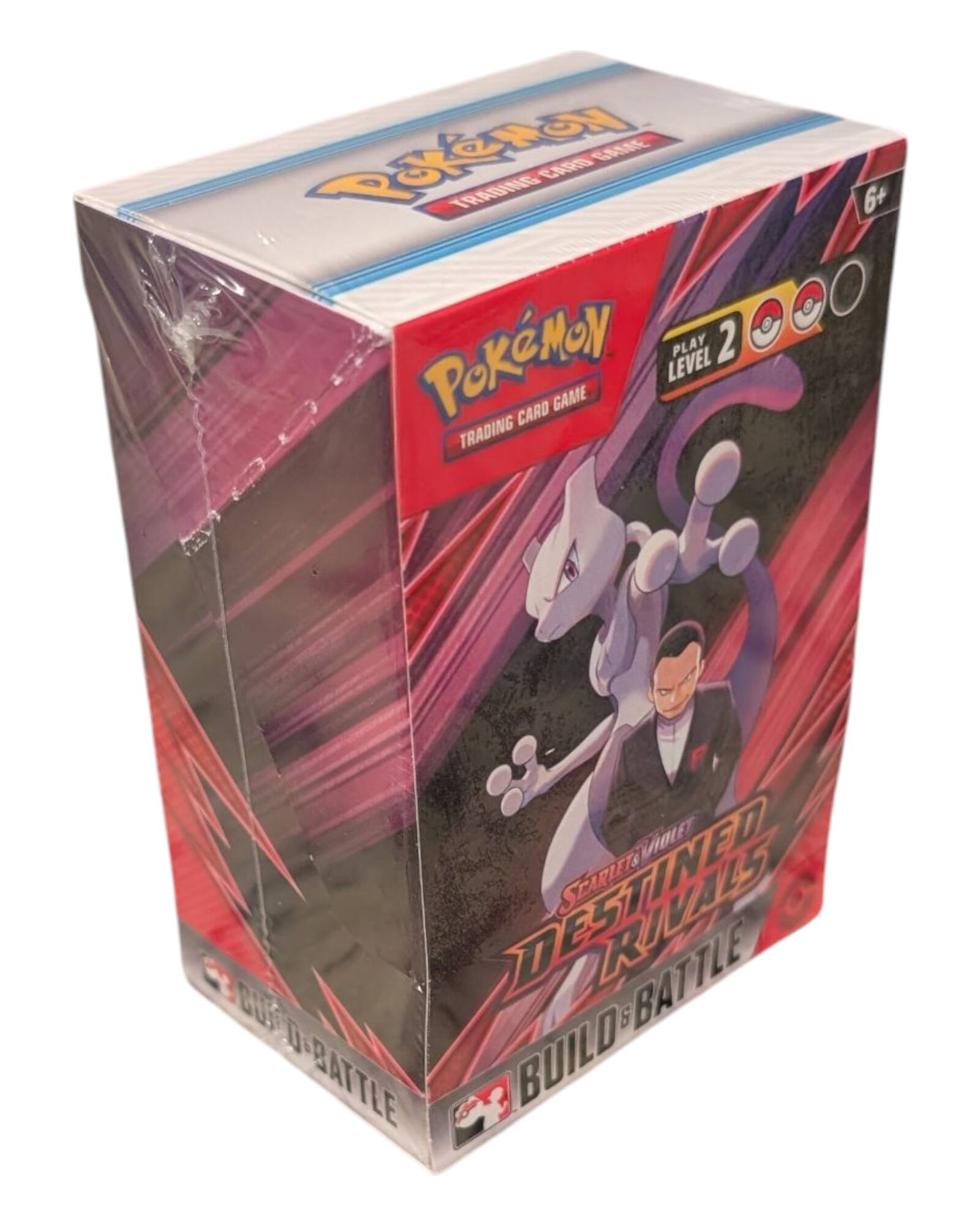 Pokémon Trading Card Game  
Play 2 Level 2  
Scarlet & Violet  
Destined Rivals  
Build & Battle