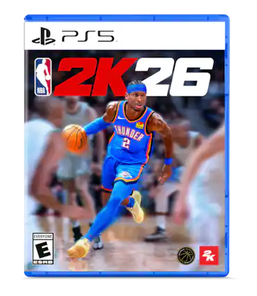 PS5 NBA 2K26 loves THUNDER 2K EVERYONE E ESRB - E (Everyone)