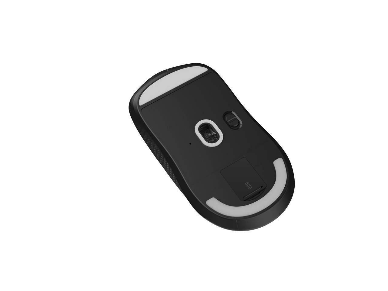 Alt View 7. MSI - MSI VERSA 300 2.4GHz Wireless Bluetooth 5.3 Optical Gaming Mouse - Black.