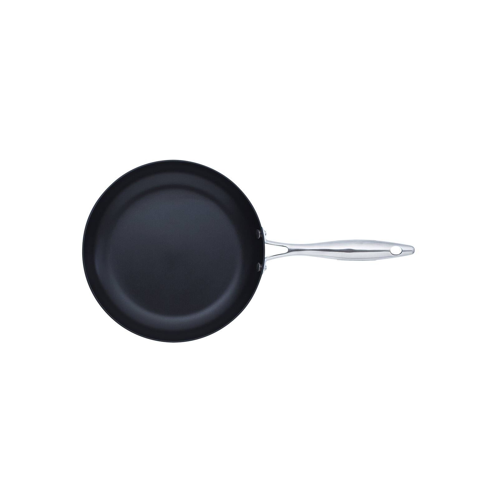 Alt View 1. Scanpan - CTX 11 Inch Nonstick Fry Pan, Stainless Steel - Silver.