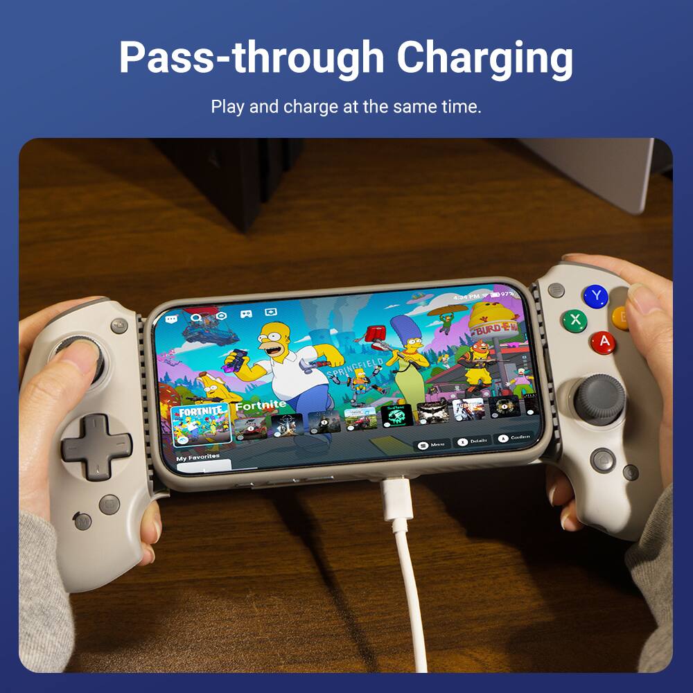 Pass-through Charging  
Play and charge at the same time.  

FORTNITE  
Fortnite  
ELD SPRINGFIELD - VS W A 1 BURD-E AA X Y A E  

My Favorites  

tuta a Code