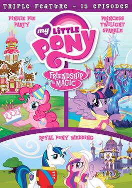 My Little Pony Friendship Is Magic: Princess Triple Feature - DVD