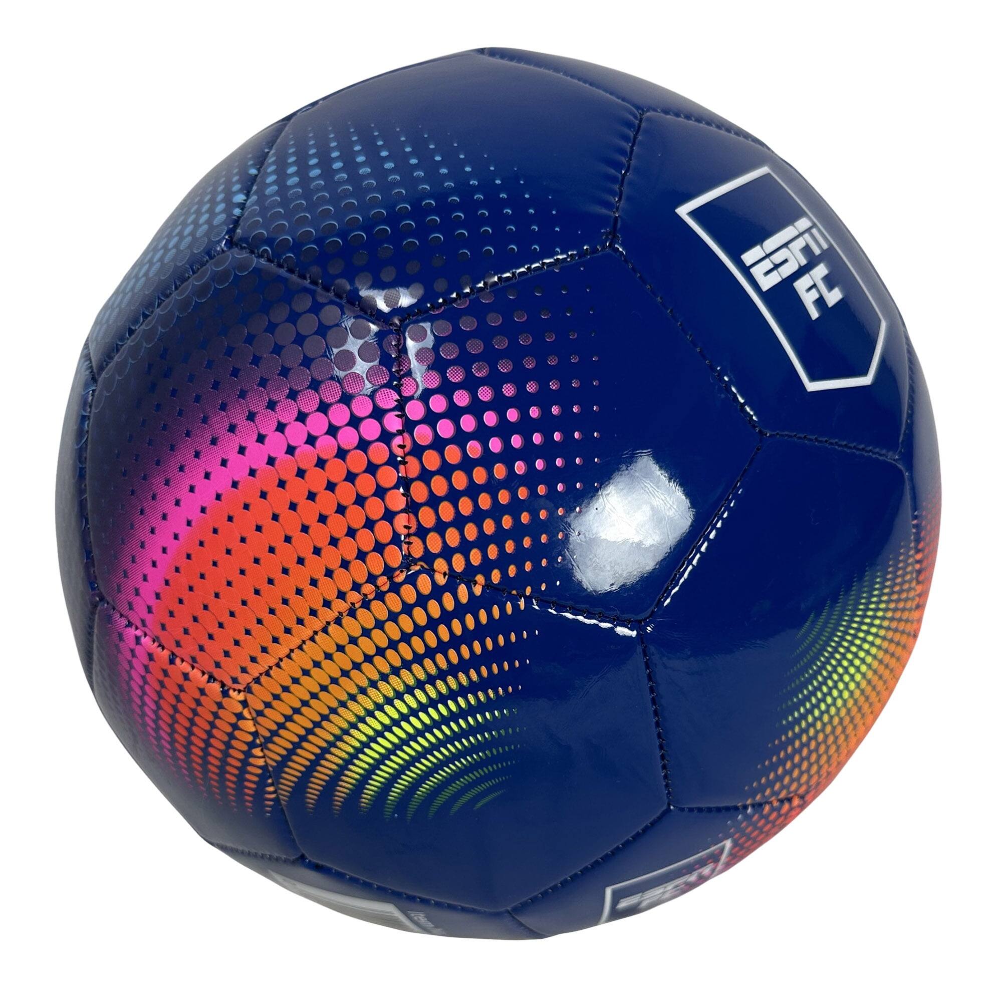 Angle. ESPN - High Spec Size 5 Soccer Ball 3.0mm - Blue.