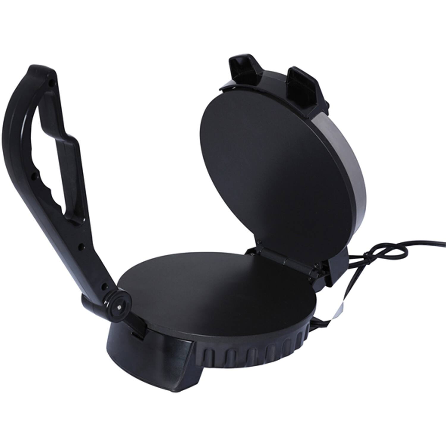 Alt View 5. Brentwood - Brentwood 8 Inch Flatbread and Tortilla Maker - Silver.