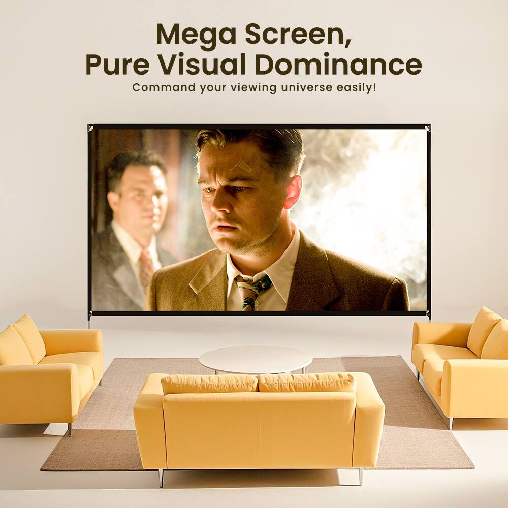 Mega Screen, Pure Visual Dominance  
Command your viewing universe easily!
