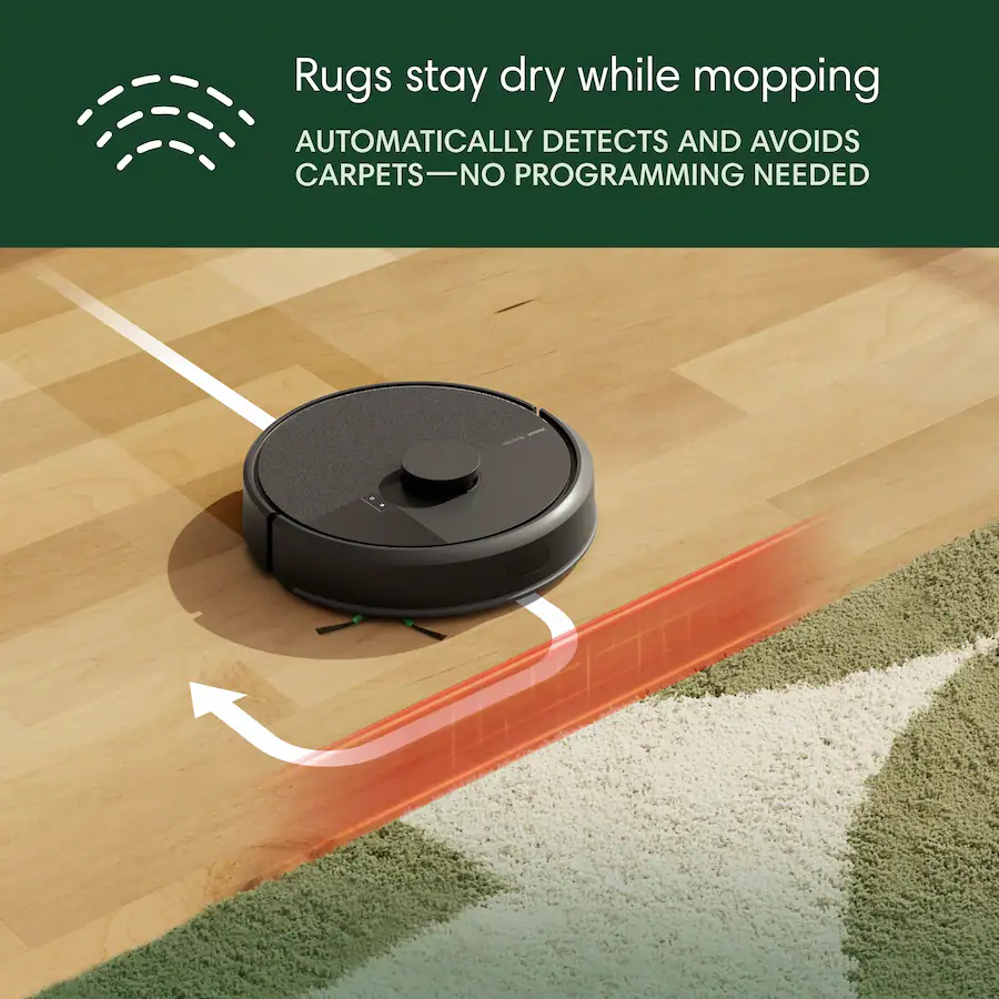 Mopping Rumba iRobot Roomba 105 Combo Vacuum & Mop Easy to Use, Intense Power Lifting ...