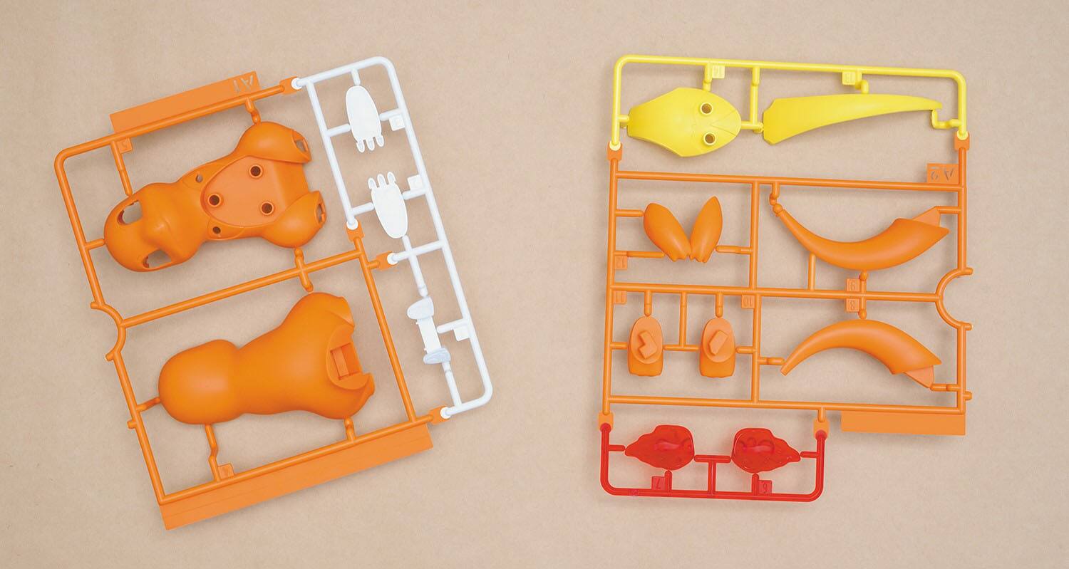 Alt View 1. Bandai - #11 Charmander - 3.5" Figure - Pokémon -  Bandai Hobby - Pokémon  Model Kit Quick!!.