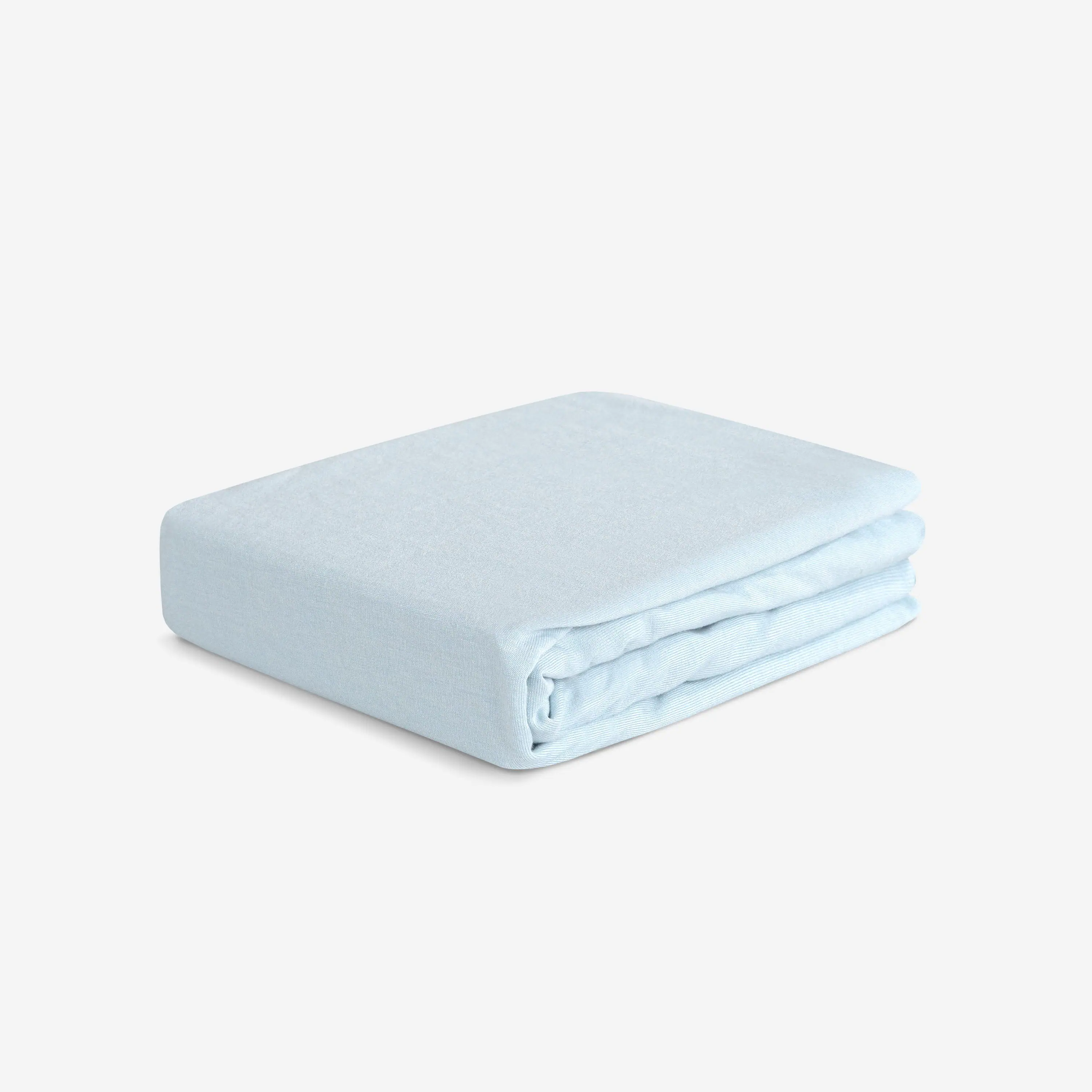 Front. Bedgear - Hyper-Wool Performance® Crib Sheet - Blue, Crib/toddler - blue.