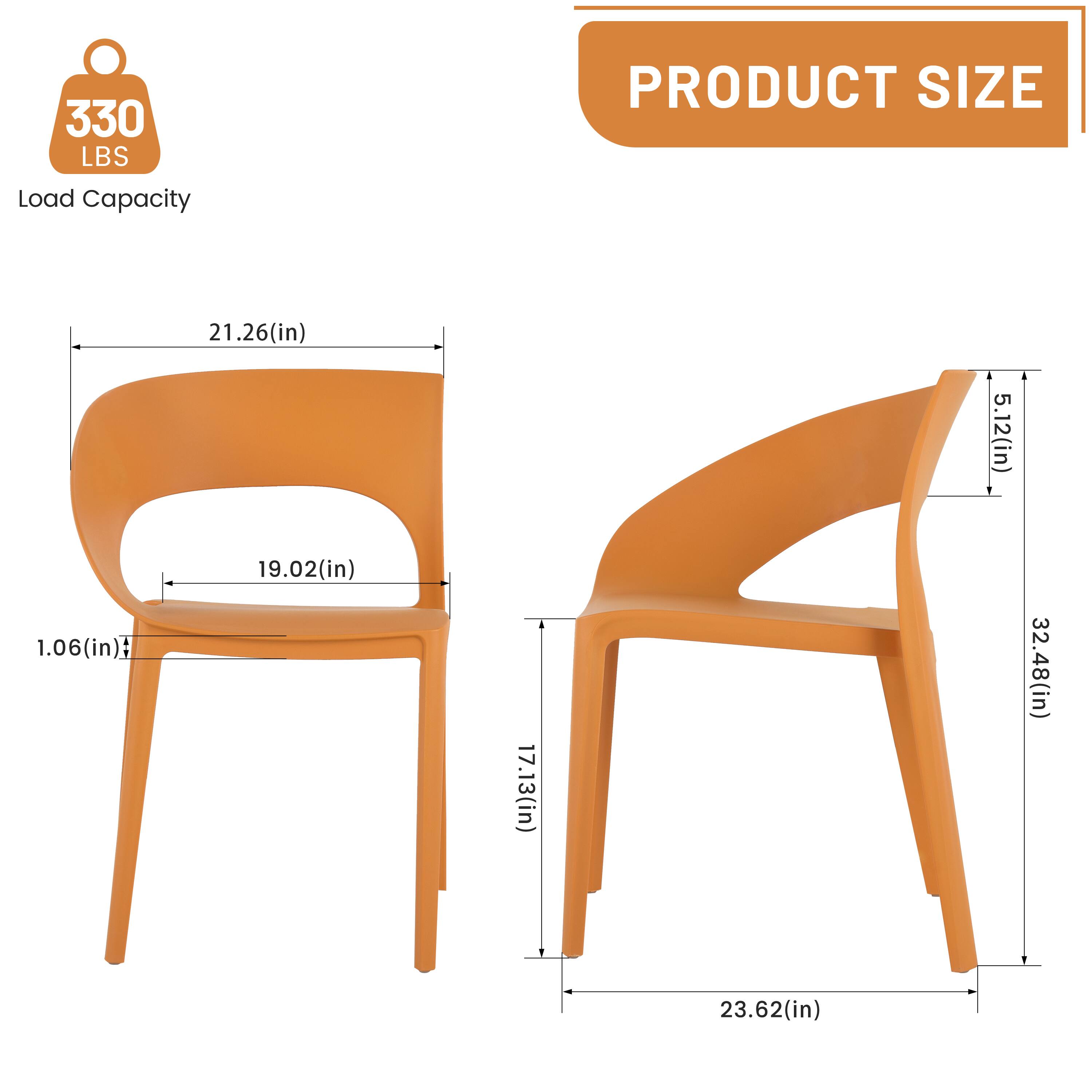 330 LBS Load Capacity

PRODUCT SIZE

21.26(in)  
5.12(in)  
1.06(in)  
19.02(in)  
17.13(in)  
32.48(in)  
23.62(in)