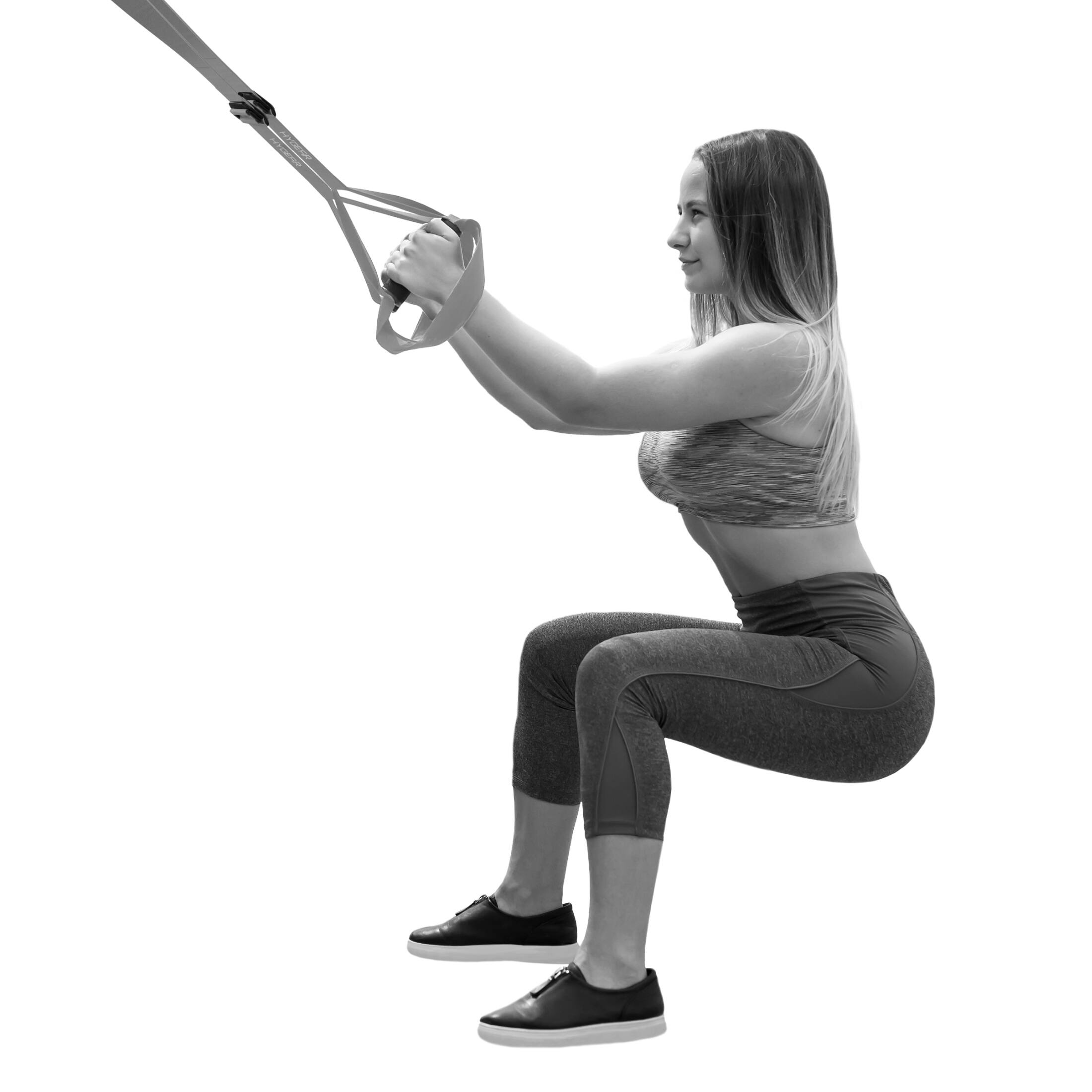 Alt View 1. Hygear - Smart Suspension Workout Straps w/ Performance Tracker & Lifetime Fitness App Access - Desert.