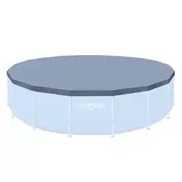 Funsicle - 20ft Round Above Ground Frame Pool Debris Cover, Accessory Only, Gray