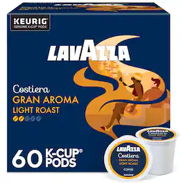 Lavazza - Costiera Gran Aroma Single-Serve Coffee K-Cup® Pods for Keurig® Brewer, 60 Count