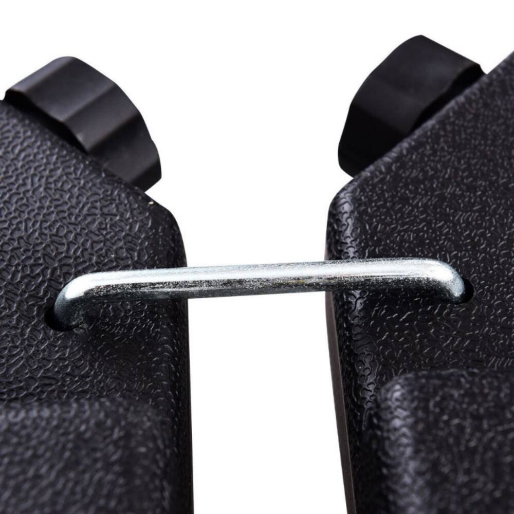 Alt View 6. Mondawe - 20 Inch Patio Offset Water Filled Plate Umbrella Base Sand - Black.