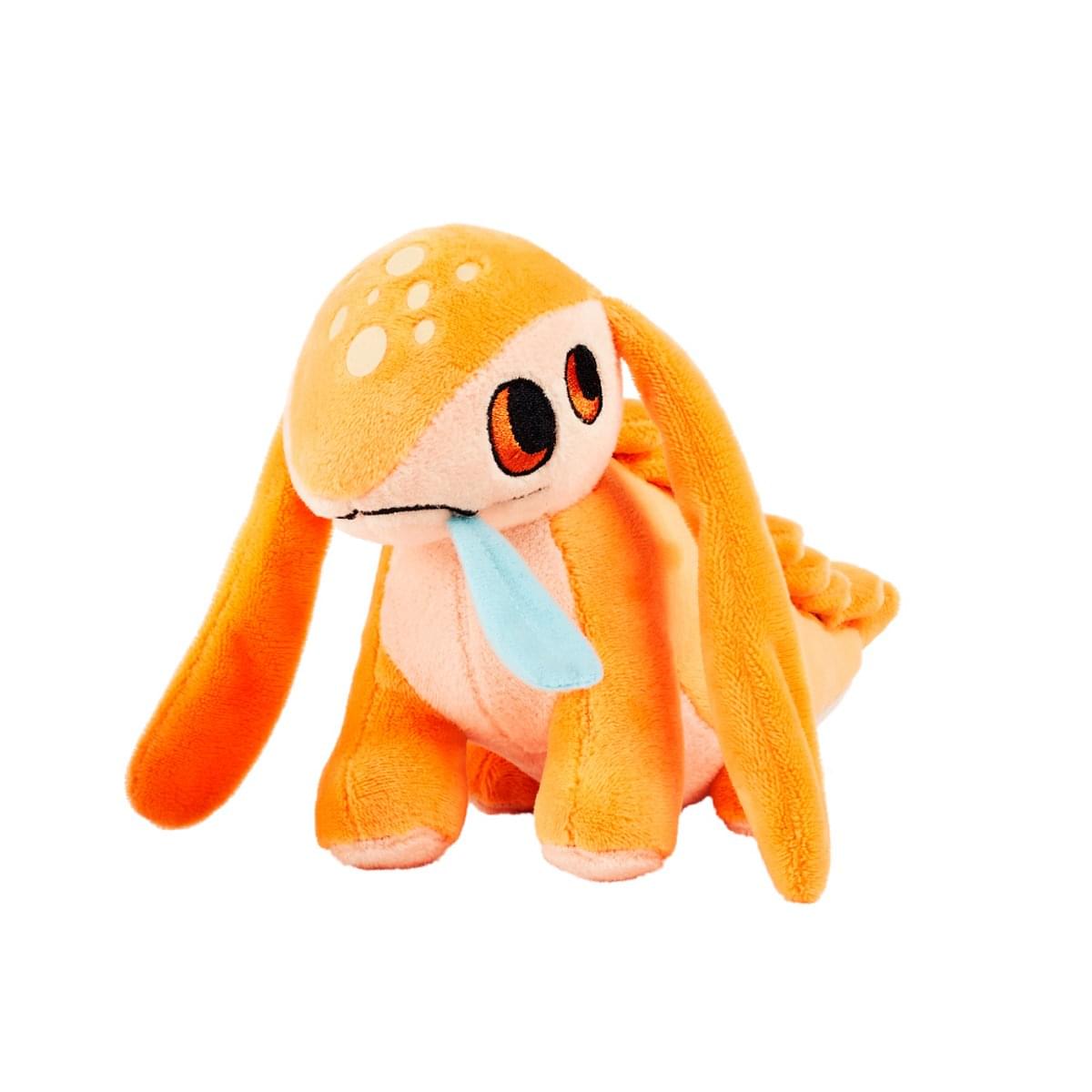 Alt View 10. Imaginary People - Satisfactory Lizard Doggo 9 Inch Character Plush - Orange.